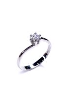 Anello Stocco Gioielli Donna in Oro bianco ANS 26 - ANS 26